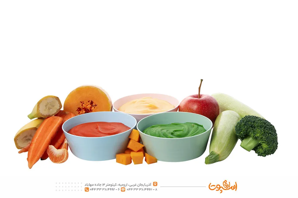 انواع پوره میوه برای کودکان